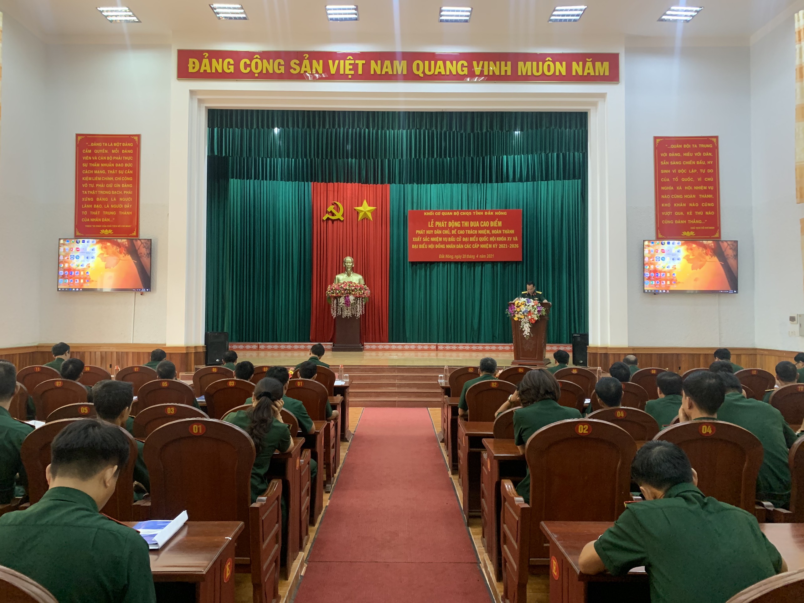 Đắk Nông phát động thi đua chào mừng bầu cử đại biểu Quốc hội khoá XV